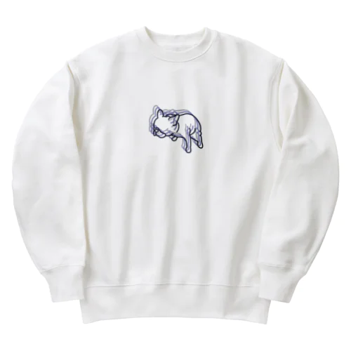 POOP Frenchie Heavyweight Crew Neck Sweatshirt