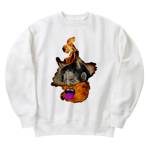 火燃鬼 Heavyweight Crew Neck Sweatshirt