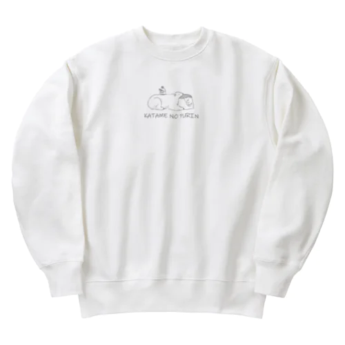 かためのプリン Heavyweight Crew Neck Sweatshirt