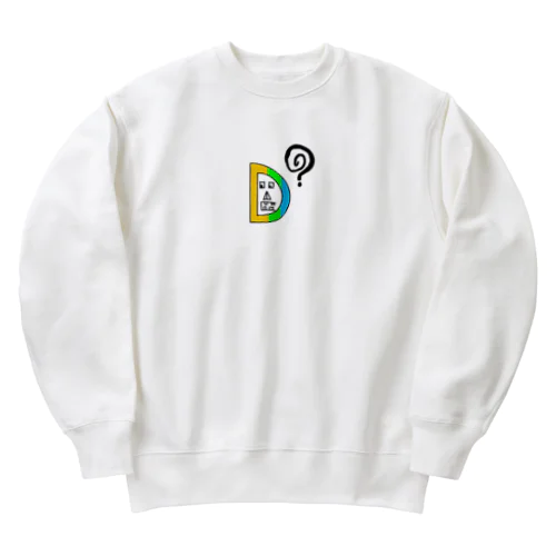 D Heavyweight Crew Neck Sweatshirt