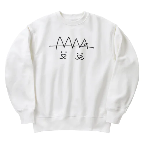 【えむえむマーク】ヘビーウエイトスウェット Heavyweight Crew Neck Sweatshirt