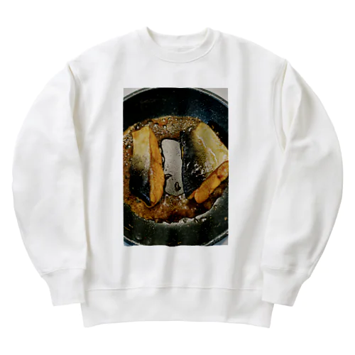 鮭 Heavyweight Crew Neck Sweatshirt