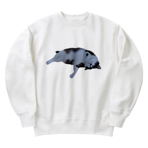 ふわふわうぶげのぱんだちゃん Heavyweight Crew Neck Sweatshirt