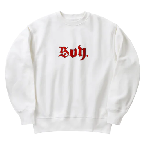 BOY.  Heavyweight Crew Neck Sweatshirt