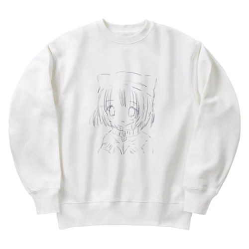 ふわねこ・しんどろ～む Heavyweight Crew Neck Sweatshirt