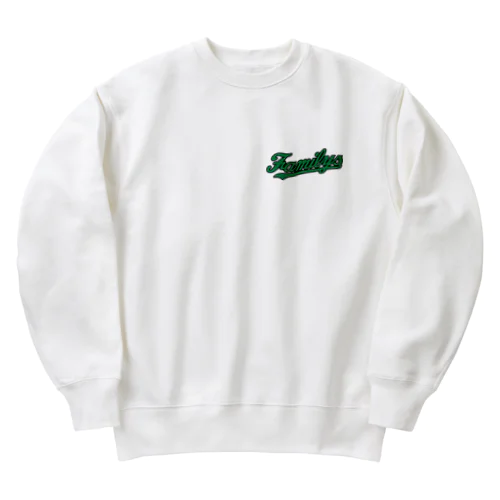 ファミリーズ（緑） Heavyweight Crew Neck Sweatshirt