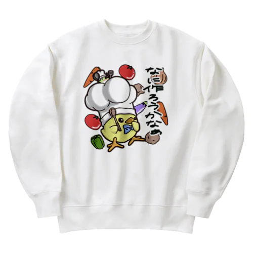 こんだて男爵 Heavyweight Crew Neck Sweatshirt