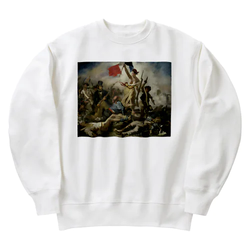 民衆を導く自由の女神 / Liberty Leading the People Heavyweight Crew Neck Sweatshirt