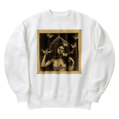 蝶 Heavyweight Crew Neck Sweatshirt