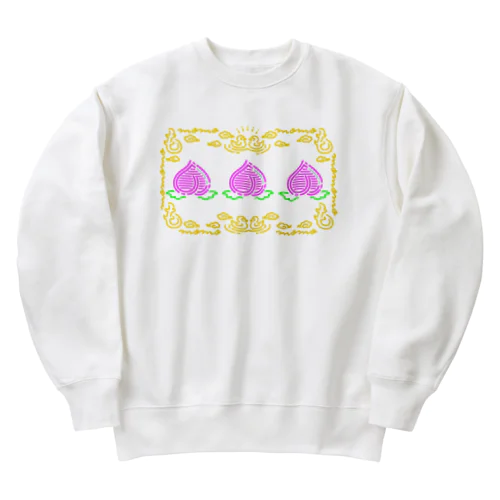 ももノーマル Heavyweight Crew Neck Sweatshirt