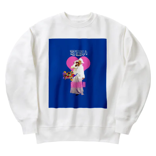 可愛いグッズ Heavyweight Crew Neck Sweatshirt