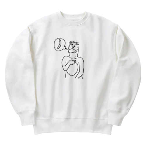 きゅうりに恋するカッパさん Heavyweight Crew Neck Sweatshirt