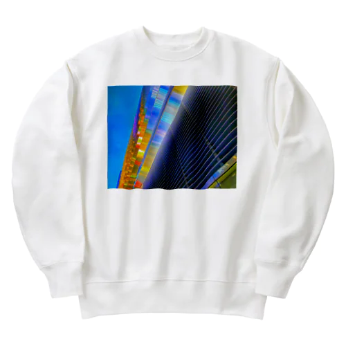 中央区の空 Heavyweight Crew Neck Sweatshirt