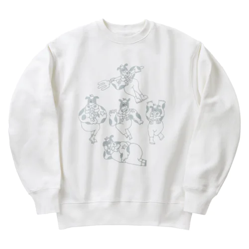 牛男 Heavyweight Crew Neck Sweatshirt