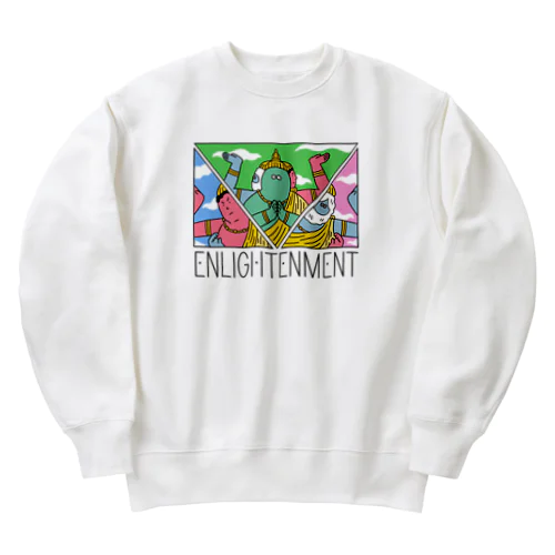 ENLIGHTENMENT Heavyweight Crew Neck Sweatshirt