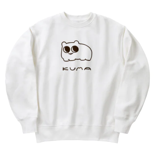 くま Heavyweight Crew Neck Sweatshirt