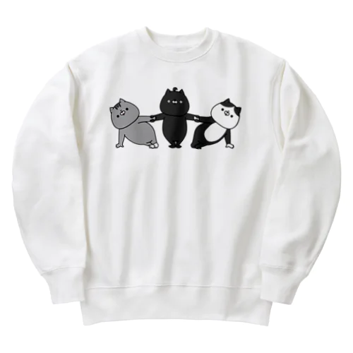 モノクロ奥義 Heavyweight Crew Neck Sweatshirt