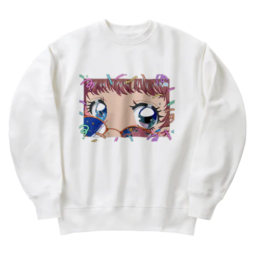 太陽よりも君が眩しい Heavyweight Crew Neck Sweatshirt