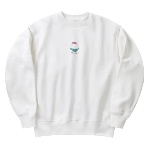 たらこごはん Heavyweight Crew Neck Sweatshirt