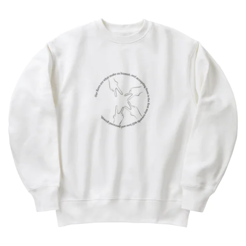 自分の手で完全になるスター Heavyweight Crew Neck Sweatshirt