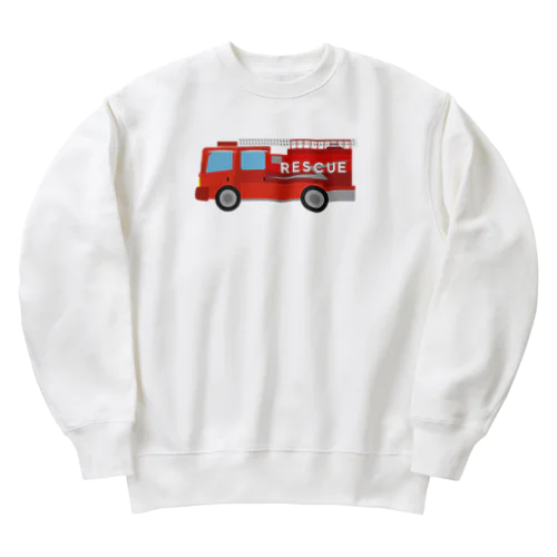 レスキュー車 Heavyweight Crew Neck Sweatshirt