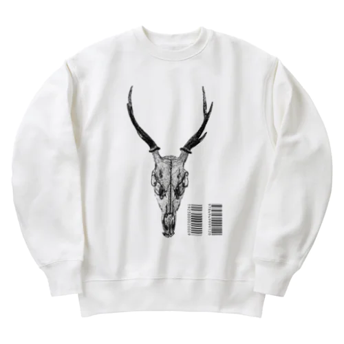 鹿 Heavyweight Crew Neck Sweatshirt