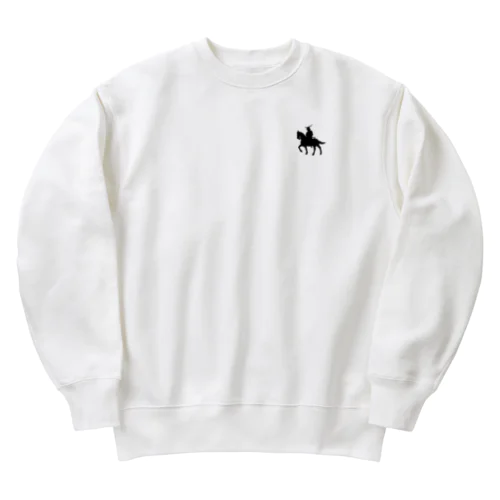 伊達政宗 独眼竜政宗　宮城県 仙台 仙台藩 伊達政宗騎馬像 POLO ポロ Heavyweight Crew Neck Sweatshirt