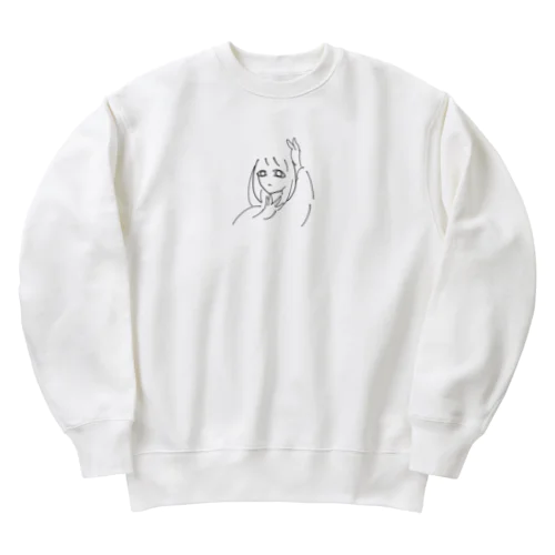 考えてない僕（ME） Heavyweight Crew Neck Sweatshirt