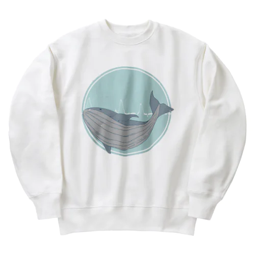 鯨 Heavyweight Crew Neck Sweatshirt