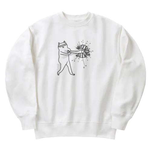 フルスイングすいか割 Heavyweight Crew Neck Sweatshirt