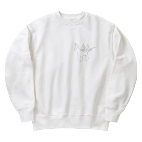 トリいぬ Heavyweight Crew Neck Sweatshirt