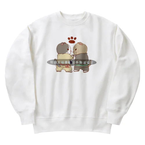 推手猫 Heavyweight Crew Neck Sweatshirt