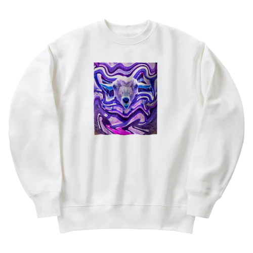 Purple Sheep Heavyweight Crew Neck Sweatshirt