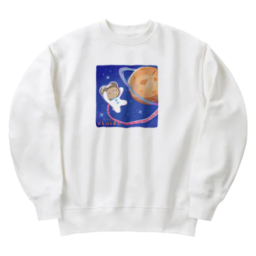 スペースしいくま Heavyweight Crew Neck Sweatshirt