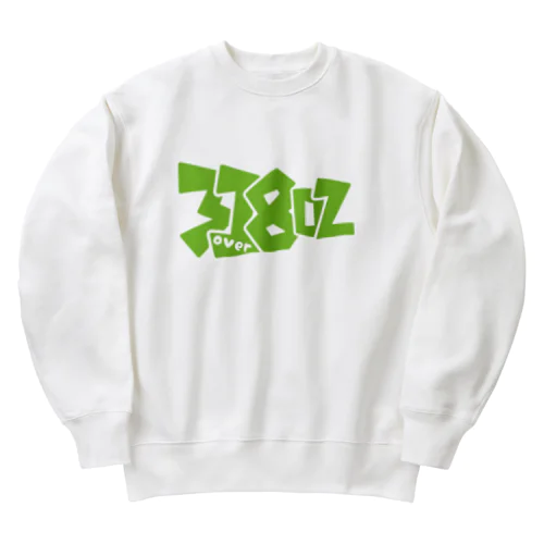 3/8ozブランド「ストリートロゴ」シリーズ ケミ Heavyweight Crew Neck Sweatshirt