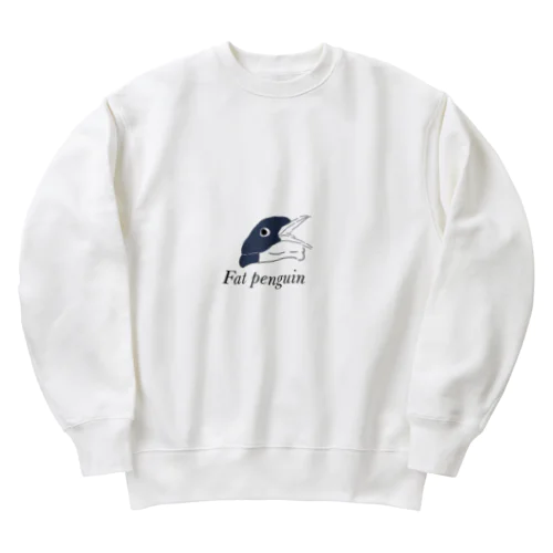 でぶペンギン Heavyweight Crew Neck Sweatshirt