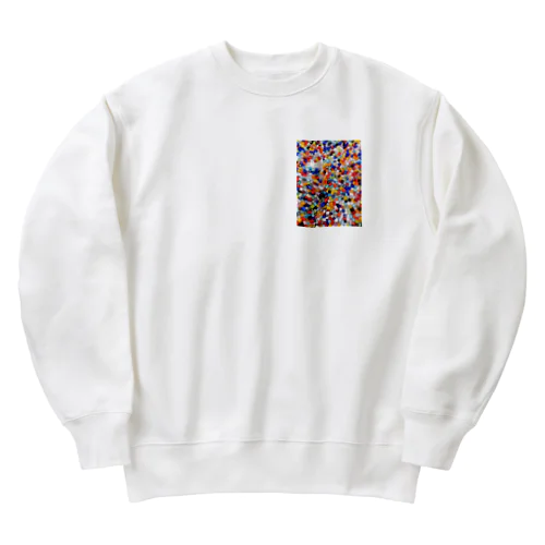 ガラス玉たち Heavyweight Crew Neck Sweatshirt