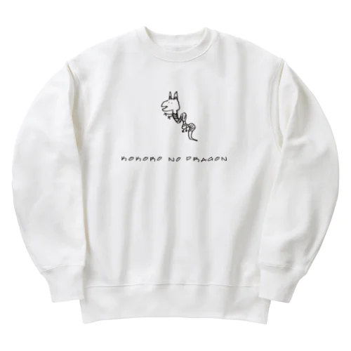 ココロノドラゴン Heavyweight Crew Neck Sweatshirt