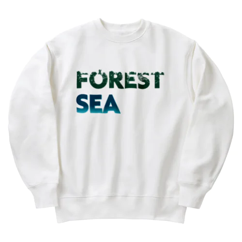 海を守るには森から Heavyweight Crew Neck Sweatshirt