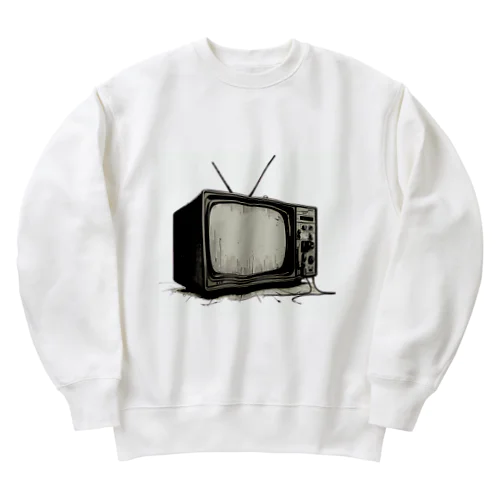 昭和テレビ Heavyweight Crew Neck Sweatshirt