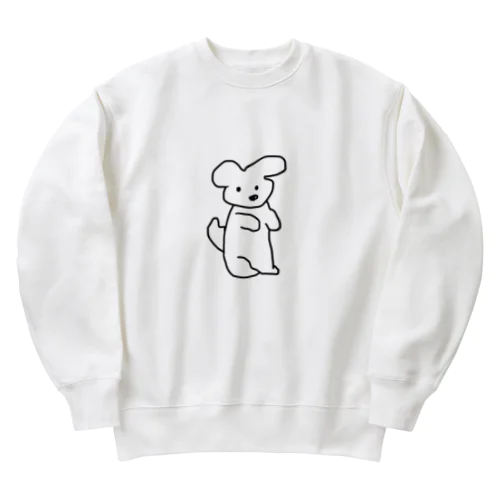 かしこいわんこ Heavyweight Crew Neck Sweatshirt