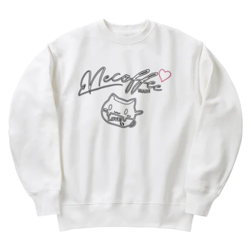 Tシャツペット　ネコーヒーLOVEぃちゃん❤️ Heavyweight Crew Neck Sweatshirt