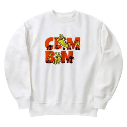 カルフォルニアバナナくん Heavyweight Crew Neck Sweatshirt