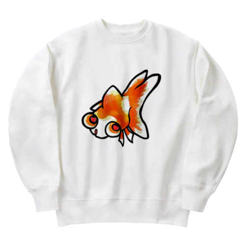 でめきんくん Heavyweight Crew Neck Sweatshirt