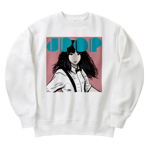 JPOP GIRL Heavyweight Crew Neck Sweatshirt