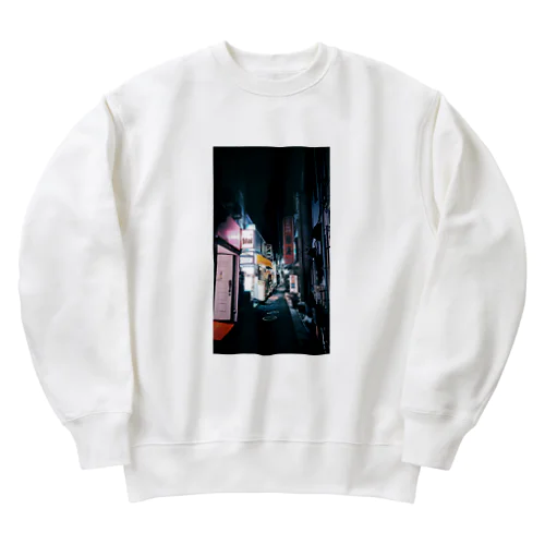 Jimoto Night Heavyweight Crew Neck Sweatshirt