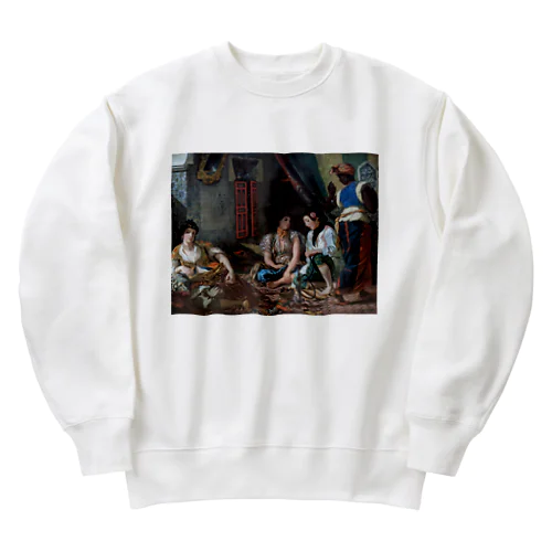 アルジェの女たち / Women of Algiers in their Apartment Heavyweight Crew Neck Sweatshirt