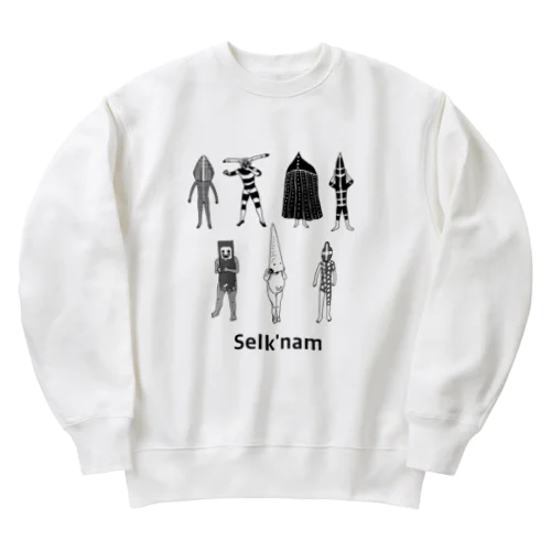 セルクナム族 Heavyweight Crew Neck Sweatshirt