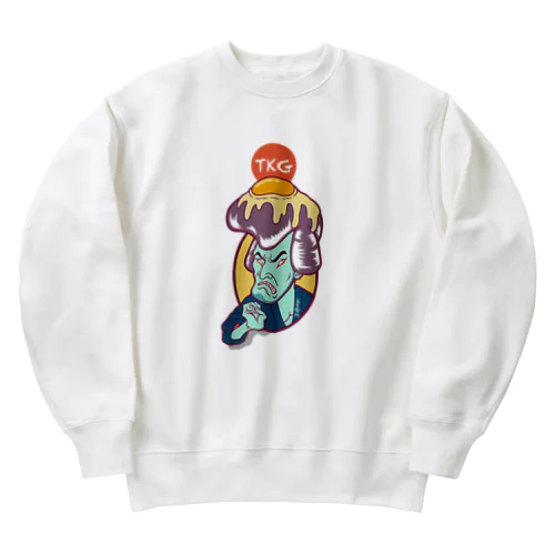 卵かけ五右衛門 Heavyweight Crew Neck Sweatshirt