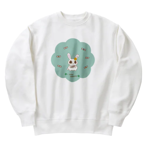 うさぴょんキャンディ Heavyweight Crew Neck Sweatshirt